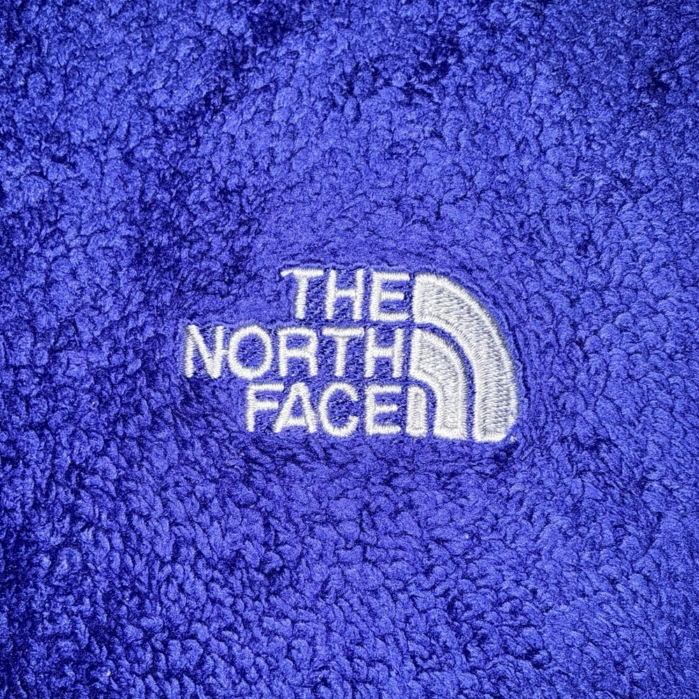 The North Face Jacket Womens Small Blue Polyester Full Zip Pockets - Picture 2 of 8